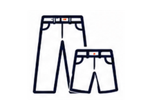 Trousers and shorts category icon