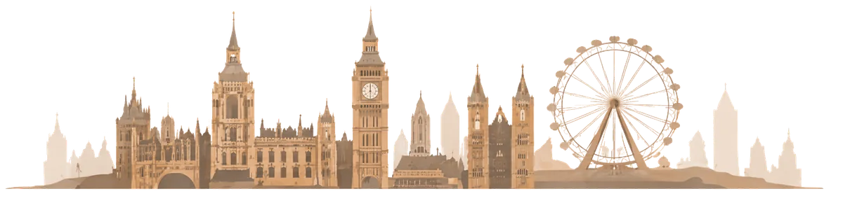 London skyline illustration